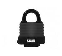 Scan Weatherproof Laminated Steel Padlock Multi Colour (50mm)