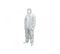 Scan Chemical Splash Resistant Disposable Overall White M