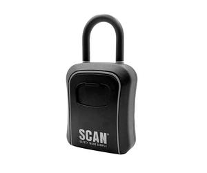 Scan XB349 4 Wheel Combination Keysafe With Removable Shackle
