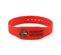 ScanAndBuyWall Friendship & Networking NFC Wristband for Teens and Events - Adjustable Skin-Safe Silicone Bracelet - Store Contact or Personal Information for Networking, Community & Business Use