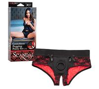 SCANDAL Calexotics Crotchless Pegging Panty Set Multi