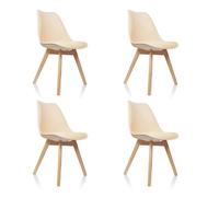 SCANDI 4 - Shell chair Beige