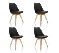 SCANDI 4 - Shell chair Black