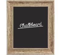 Scandi Distressed Wood Vintage Style Chalkboard 30" x 20"