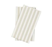 Scandi Essentials Bold Stripe paper napkin White-beige, 15-pack, 33x40 cm