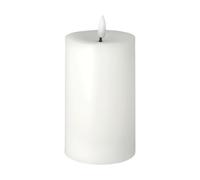 Scandi Essentials Bright Melt block candle 15 cm White