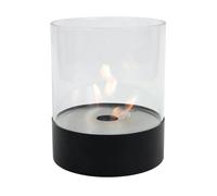 Scandi-Flames Southwark Black - Round Tabletop Bioethanol Fireplace - Black