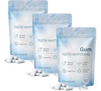 Scandi Gum, Sugar-free Chewing Gum, Support Enamel, Keeps Your Breath Freash All Day, Improve the Surface of Teeth, Preventing Oral Problems, 60 Pieces (3Pcs)