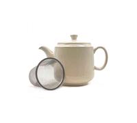 Scandi Home 1 Litre Frederiksberg Ceramic Teapot with Removable Stainless Steel Infuser (Frederiksberg Cream)
