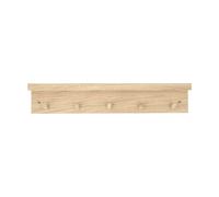 Scandi Living Alley coat rack with shelf Oak