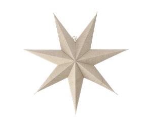 Scandi Living Bare advent star nature 45 cm