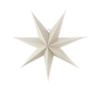 Scandi Living Bare advent star white 80 cm