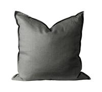 Scandi Living Calm pillow case linen 50x50 cm Charcoal