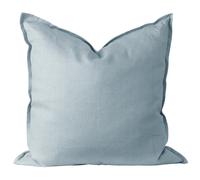 Scandi Living Calm pillow case linen 50x50 cm Sky Blue