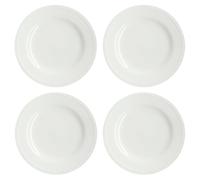 Scandi Living Dots small plate 22 cm 4-pack Creamy white