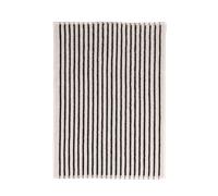 Scandi Living Drift bath mat 50x70cm White-black