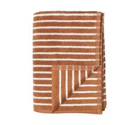 Scandi Living Drift bath towel 100x150 cm Brown-white