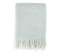 Scandi Living Dune mohair throw 130x170 cm Ice blue