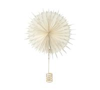 Scandi Living Dusk tree topper star White, Ø10 cm