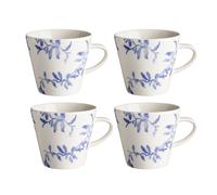 Scandi Living Havspil mug 30 cl 4-pack blue-white