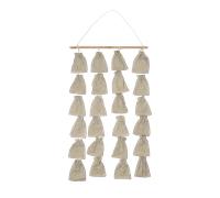 Scandi Living Joyful Advent Calendar 75 cm Beige