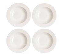 Scandi Living Kalk deep plate 23 cm 4-pack white