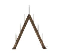 Scandi Living Nord advent candelabra 60 cm Dark stained