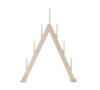 Scandi Living Nord advent candelabra 60 cm White stained