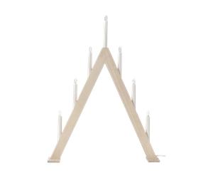 Scandi Living Nord advent candelabra 60 cm White stained