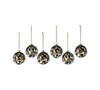 Scandi Living Overcast Christmas bauble Ø8 cm 6-pack Green