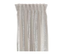 Scandi Living Serenity curtain with multiband 129x250 cm Greige