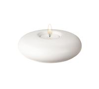 Scandi Living Stone lantern Ø13 cm White