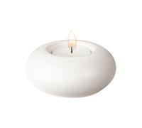 Scandi Living Stone lantern Ø9 cm White