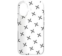 Scandi Plus Sing Crosses Squares Geometric 60s Pattern Case for iPhone 17