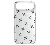 Scandi Plus Sing Crosses Squares Geometric 60s Pattern Case for iPhone Air
