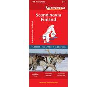 Scandinavia & Finland - Michelin National Map 711