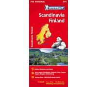Scandinavia & Finland - Michelin National Map 711: Map