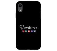 Scandinavia Heart Flag - Norway Sweden Denmark Souvenir Case for iPhone XR