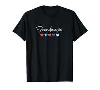 Scandinavia Heart Flag - Norway Sweden Denmark Souvenir T-Shirt
