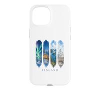 Scandinavia Lights Vacation Finland Case for iPhone 15