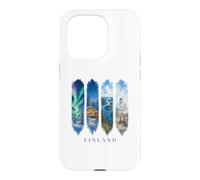 Scandinavia Lights Vacation Finland Case for iPhone 15 Pro