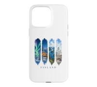 Scandinavia Lights Vacation Finland Case for iPhone 15 Pro Max