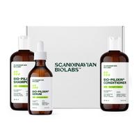 Scandinavian Biolabs Hair Growth Routine for Women - Clinically Tested with Results in 45 Days - Hair Serum for Hair Growth Based on Effective Ingredients to Reduce Hair Loss (1-Pack)