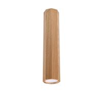 Scandinavian Ceiling Light ZEKE 30 Wood Oak GU10 LED SOLLUX LIGHTING