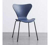 Scandinavian Chair, Modern Backrest Dining and Leisure Stool, Light Luxury Plastic Design for Home and Office Use, Simple and Stylish Addition to Any Space