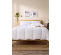 'Scandinavian Classic Soft Touch' 10.5 Tog All Year Round Duvet Snuggledown White Single