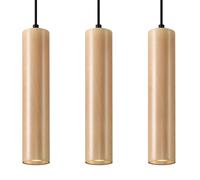 Scandinavian Design Wood Pendant Lamp - High Quality GU10