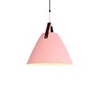 Scandinavian Elegant Hanging Lights Single Head Modern Suspensiom Lamp Cone Shape Color Pendant Light Metal Lampshade Chandelier for Kitchen Island Living Room Dining Room Bar