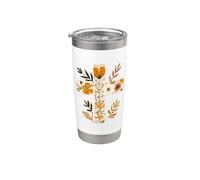Scandinavian Folk Art Christian Cross Cottagecore Easter Stainless Steel Insulated Tumbler
