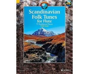 Scandinavian Folk Tunes for Flute flute (intermediate) Swan with CD 73 Tradition